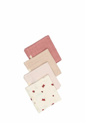 PACK OF 4 - Muslin blanket - ash rose