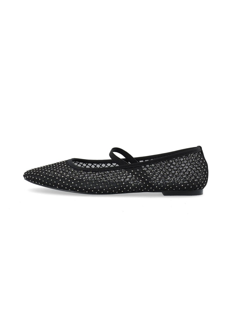 Bianco - BIALILJA MESH BALLERINA - Ballerines - black, Agrandir