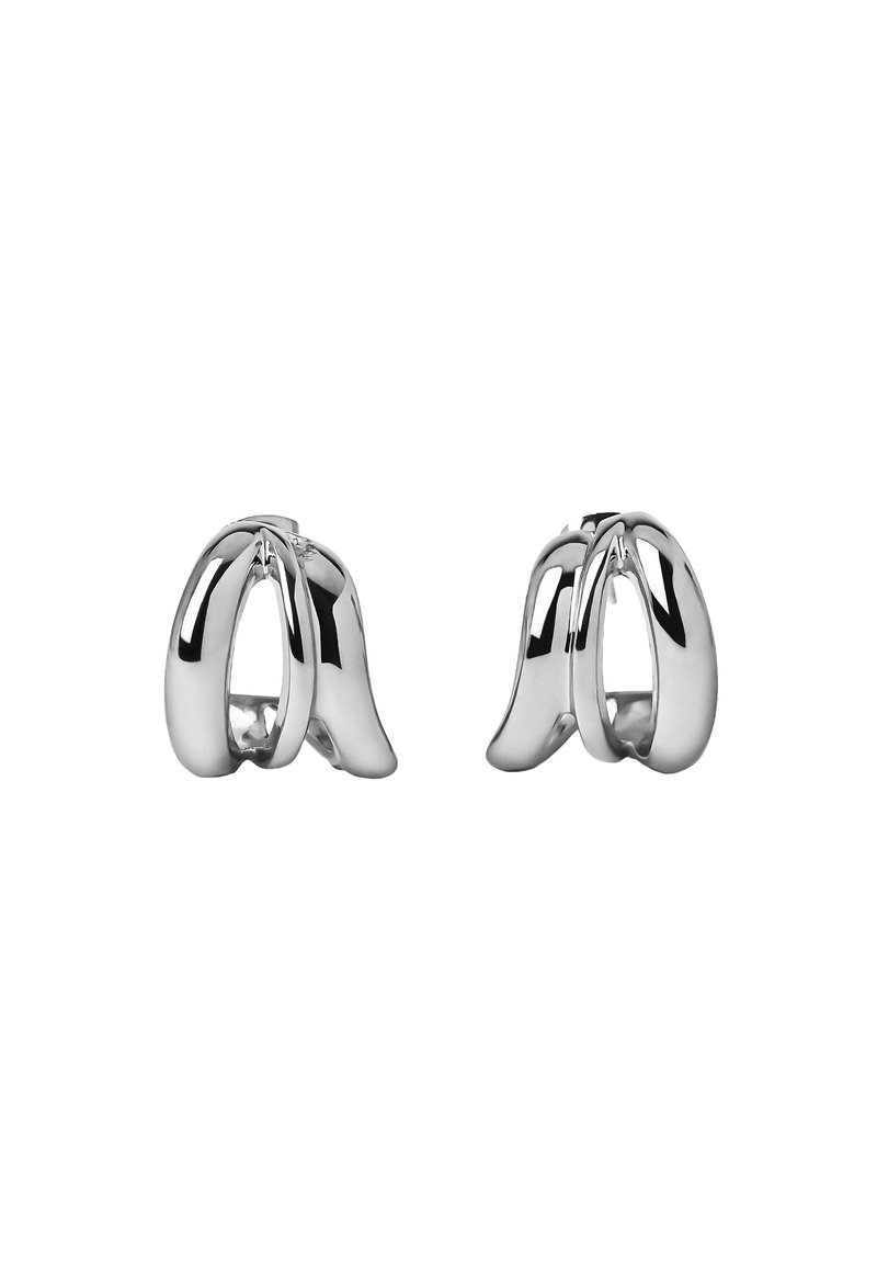 PARFOIS WAVE - Kolczyki/srebrny - Zalando.pl
