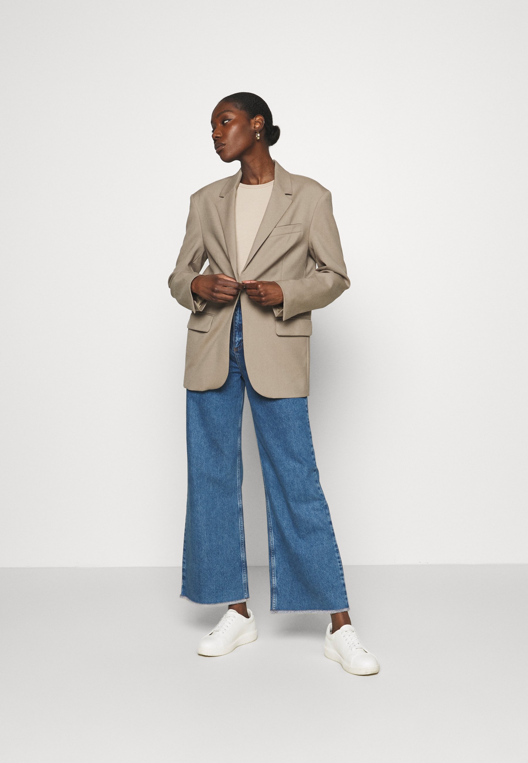 ALIGNE CARA - Bootcut jeans - dark blue - Zalando.co.uk