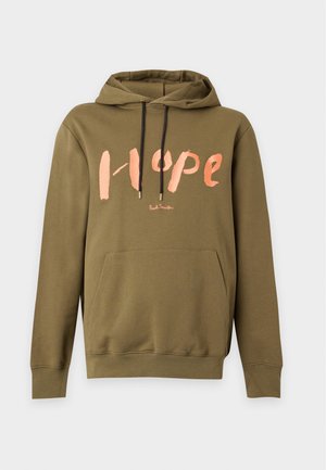 Paul Smith, MENS HOODIE WITH EMBROIDERY - Φούτερ με κουκούλα - green