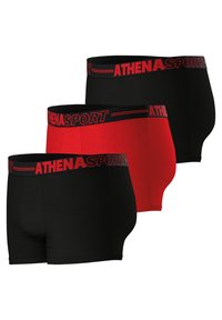 Athena 3 PACK - Boxers - noir/rouge/noir