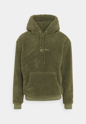 Jersey con capucha - dark green
