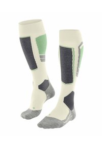 FALKE - SK4 ADVANCED SKIING LIGHT CUSHIONED - Calzettoni - offwhite Immagine in miniatura 1