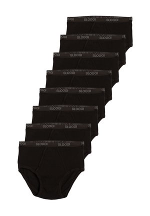 8 PACK BASIC - Slip - nero