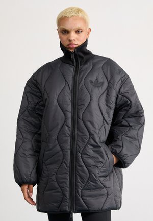 adidas Originals QUILTED MID - Cappotto invernale - black