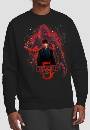 NETFLIX, STRANGER THINGS 5 POSTER SORCERER WILL VERSUS VECNA - Sweatshirt - black