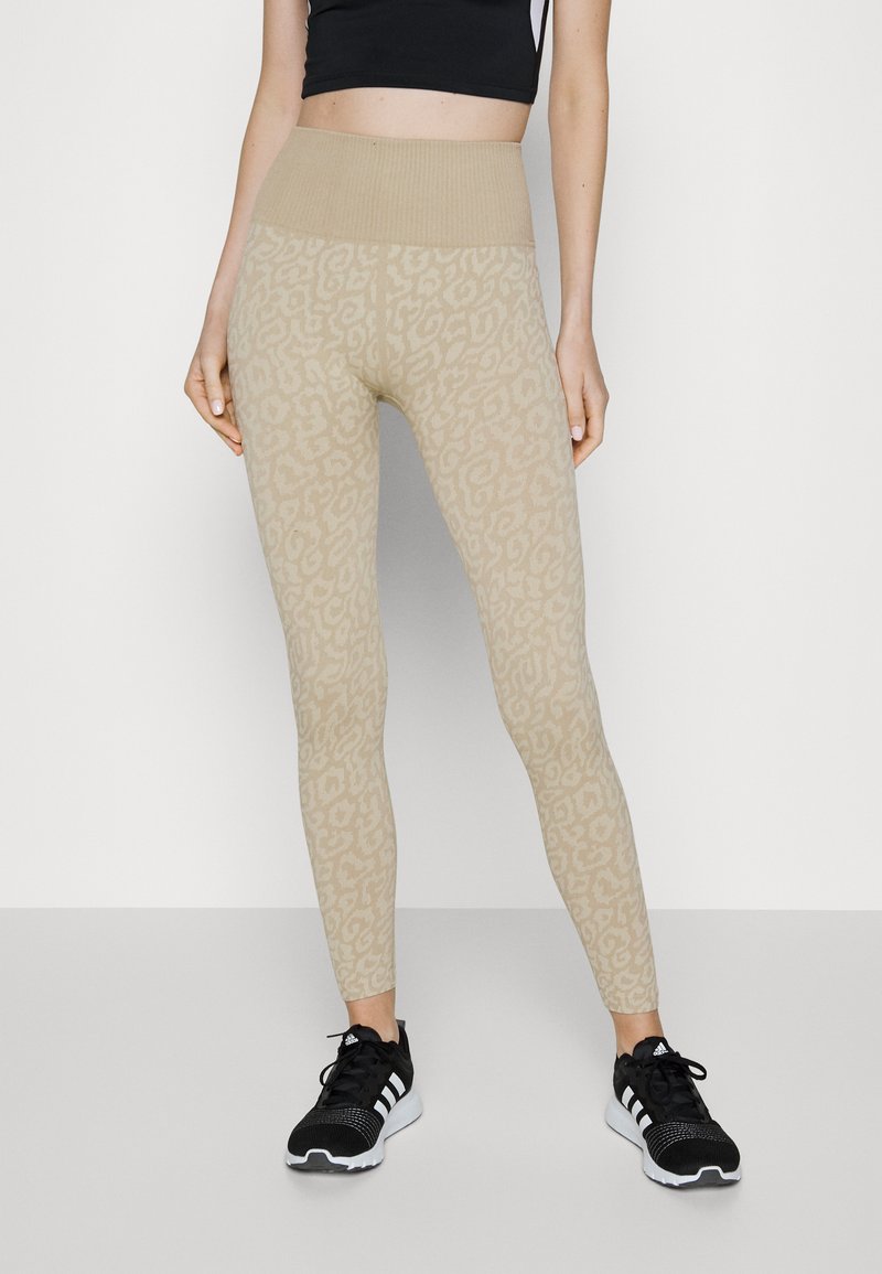 Björn Borg SEAMLESS LIGHT - Leggings - off white
