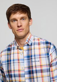 Polo Club LONG SLEEVE CHECKS ARATZ - Camicia - navy  red