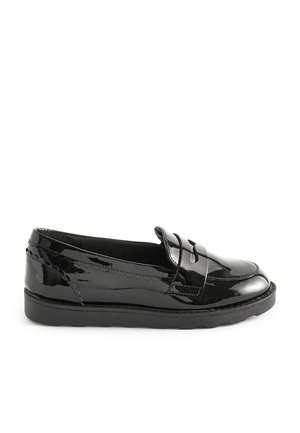 SCHOOL LEATHER SLIM SOLE LOAFERS - Polobotky - black patent