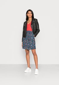 Lindex SKIRT MARISOL PRINTED - Minissaia - red