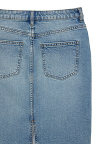 Calliope AVEC FENTE AU DOS - Gonna di jeans - bleu