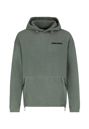 WORLDWIDE  - Kapuzenpullover - dark-green