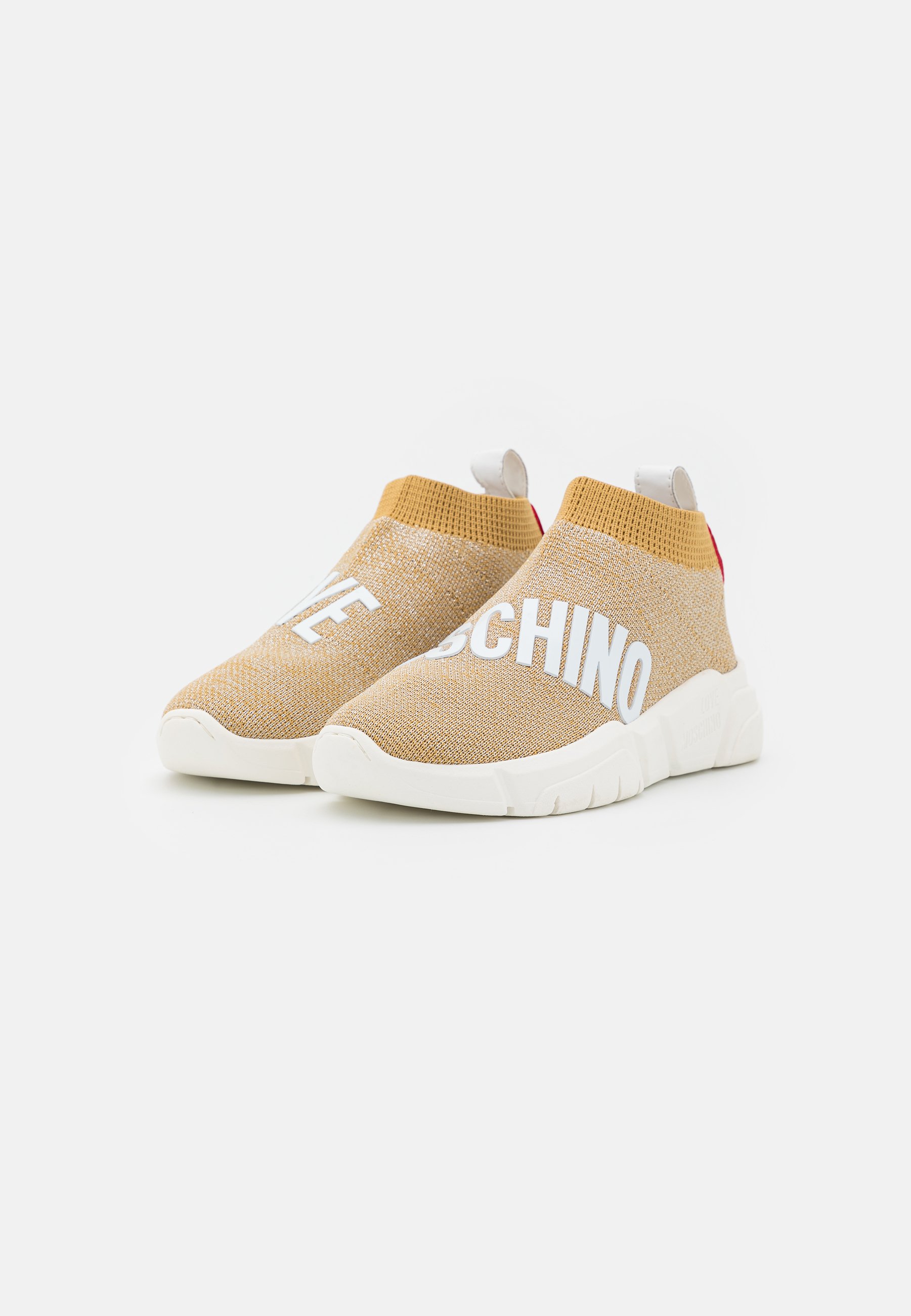 Love Moschino Zapatillas - platino/dorado - Zalando.es