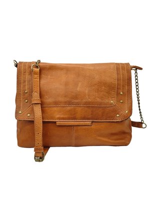 Pieces FELIZIA - Sac bandoulière - root beer