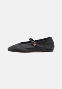 MARYJANE - Balerinos tipo bateliai su dirželiu ties kulkšnimi - black