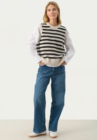 Part Two EMMELY - Džemperis - black stripe
