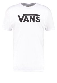 T-Shirt print - white/black