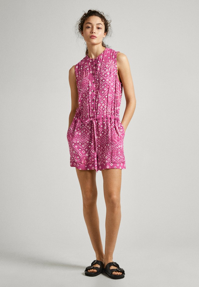 Pepe Jeans Jumpsuit donkerroze