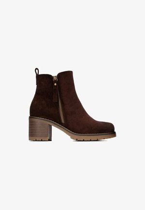 XTI, BOTIN DE MUJER CON TACÓN - Botines - marron