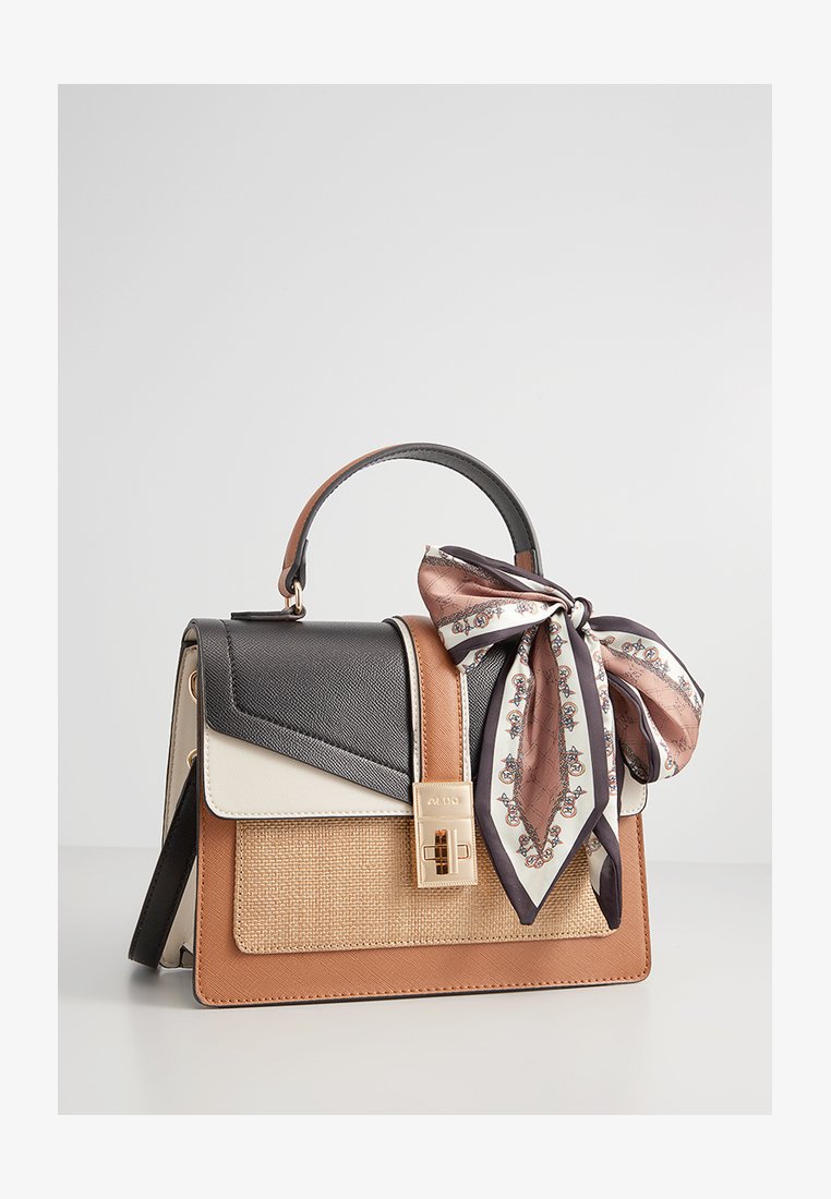 ALDO PUDAN - Handbag - bone multi/brown - Zalando.ie