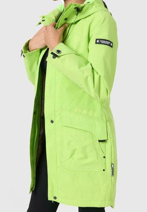 Parka - neon green