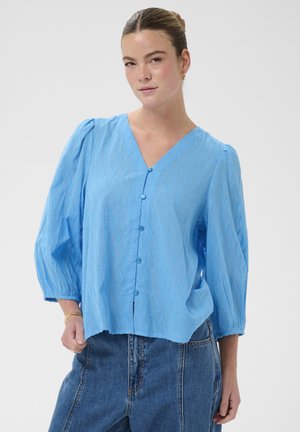 KAGABRIELA V-NECK SHIRT - Blúzka - azure blue