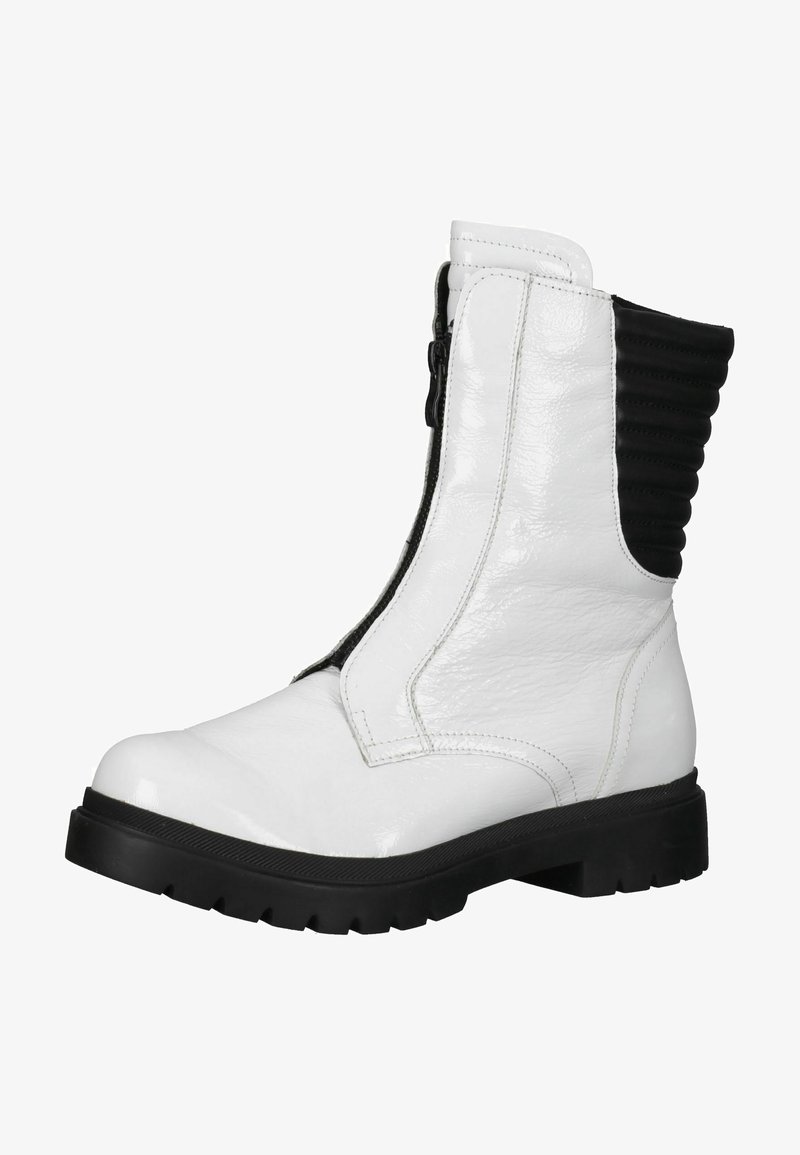 Caprice Stiefelette - white naplak c 108