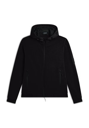 CAPPUCCIO IN TECNICO - Sudadera con cremallera - black