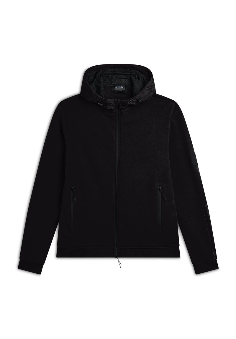 Freddy CAPPUCCIO IN TECNICO - Sudadera con cremallera - black