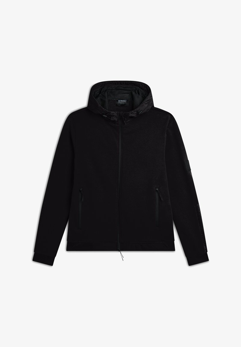 Freddy CAPPUCCIO IN TECNICO - Sudadera con cremallera - black