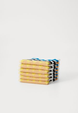 BEST FACE TOWEL BOX 6 PACK - Sada ručníků - 160 - black multicolor