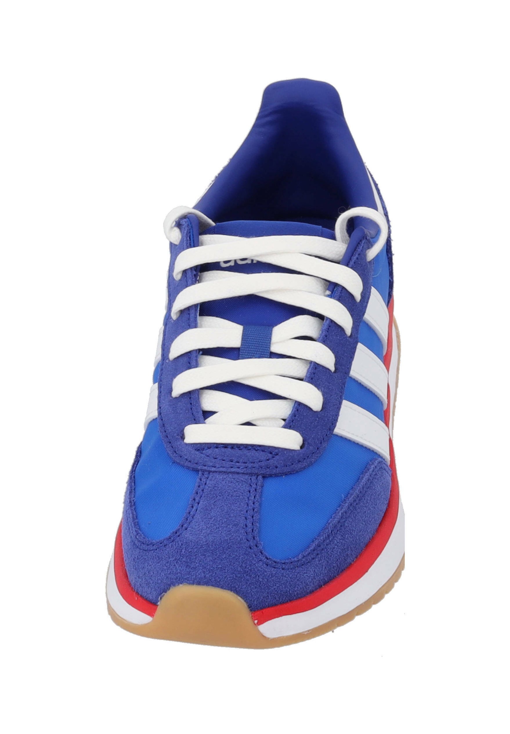 adidas red white and blue tennis shoes