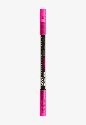NYX Professional Makeup POWDER LOUDER BROW PENCIL - Crayon sourciles - 09 black