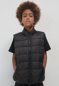 Calliope SMANICATO IMBOTTITO - Weste - nero ultrablack