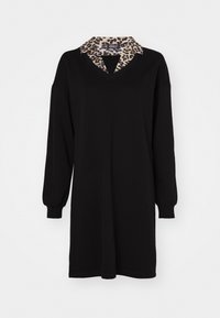 ONLFEEL VNECK DRESS - Päevakleit - black