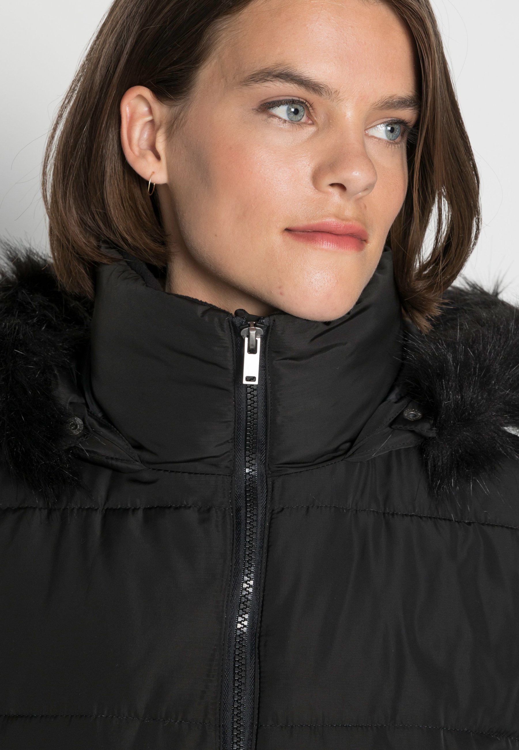 Anna Field LONG PUFFER WITH HOOD 
