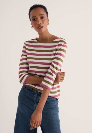 Seasalt Cornwall, SEASALT CORNWALL SAILOR TOP - T-shirt à manches longues - multi - duet scallion rosa
