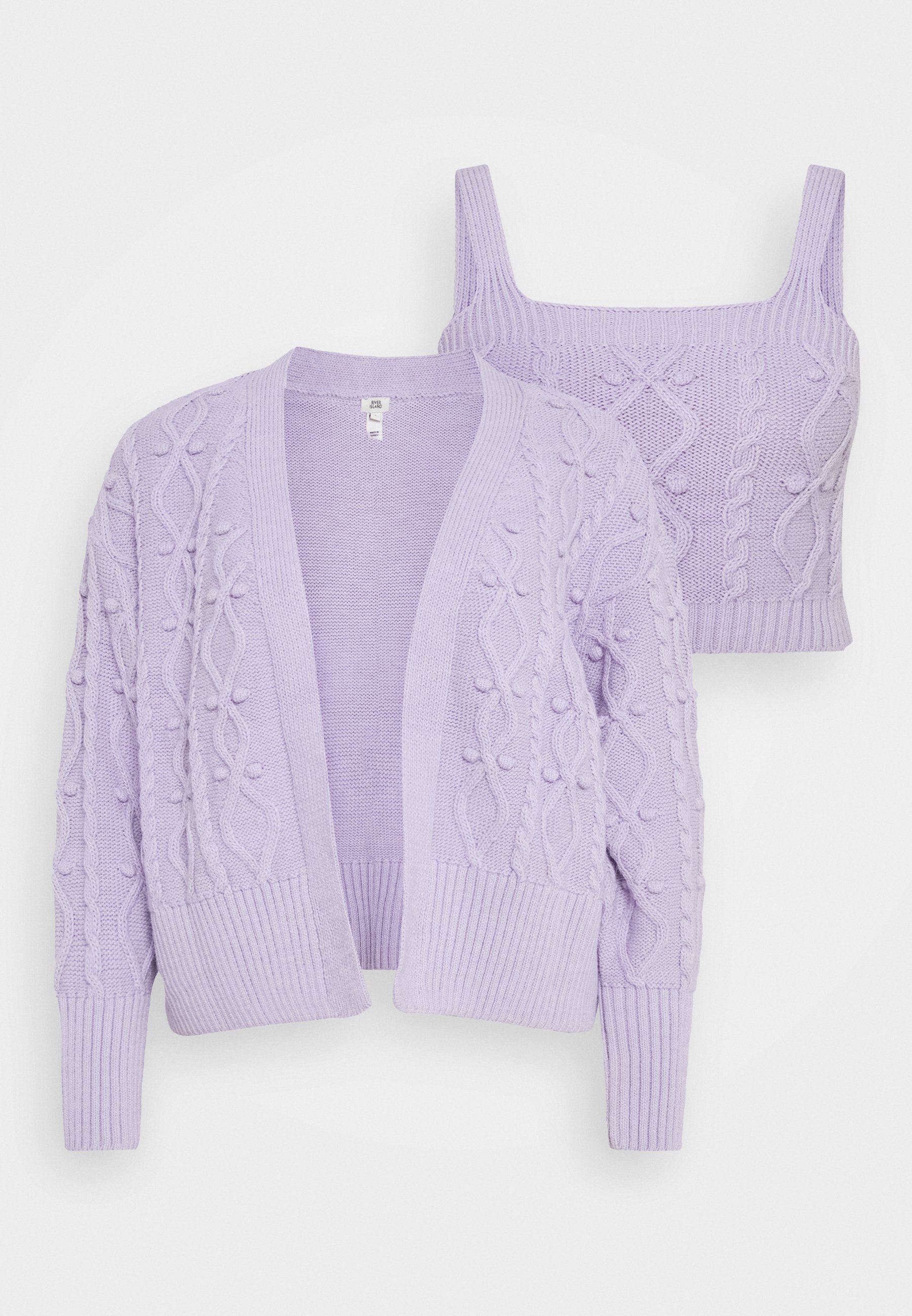 river island lilac cardigan