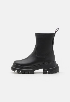 Bottines à plateau - black