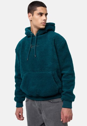 Karl Kani, SIGNATURE HOODIE  - Huppari - dark teal