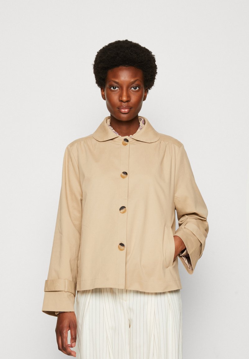Lollys Laundry VIOLA JACKET Leichte Jacke ecru/beige Zalando.de