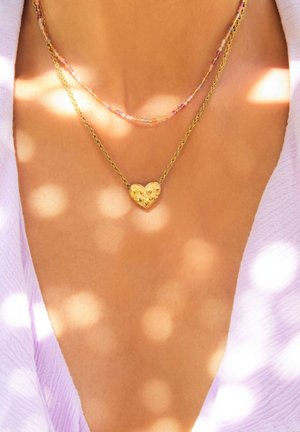 My Jewellery BOTANICAL WITH FLOWER HEART - Ketting - gold-coloured