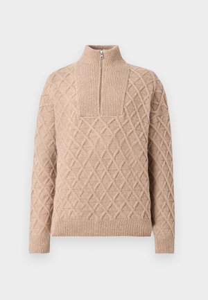 TROYER LONGSLEEVE - Pulóver - clay beige