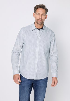 POPELINE MINIMAL PRINT - Camicia - weiß