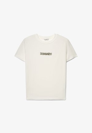 Calliope, T-SHIRT APPLICAZIONI - T-shirt imprimé - bianco lana