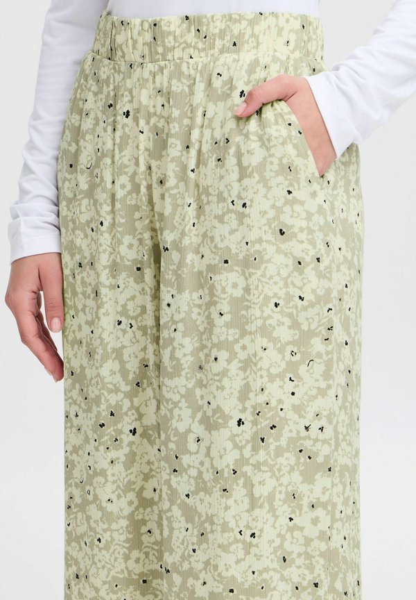 IHMARRAKECH - Trousers - tea dottet flower aop3