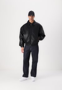 Vertere Berlin RACING JACKET UNISEX - Veste en similicuir - black