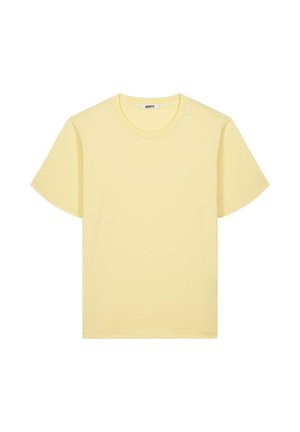 À COL ROND PAILLE PEDRO - Camiseta básica - jaune