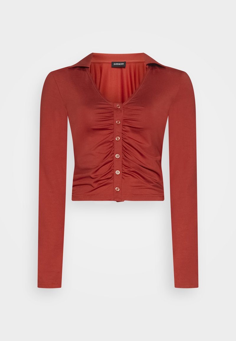 Even&Odd Tall Μπλούζα με μακριά μανίκια - red